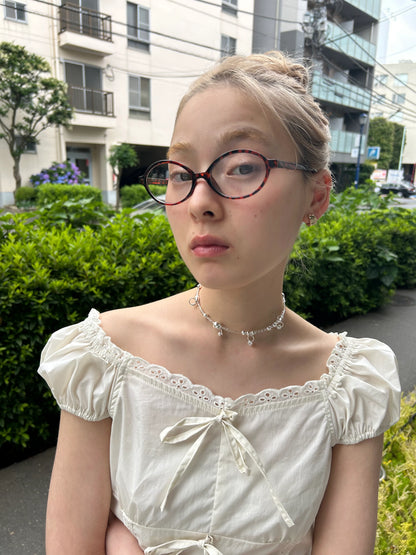 GOLDY Multi-beaded neck cuff