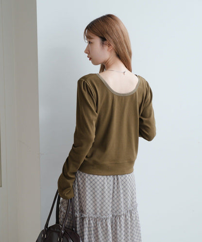 Kastane Henry rib top