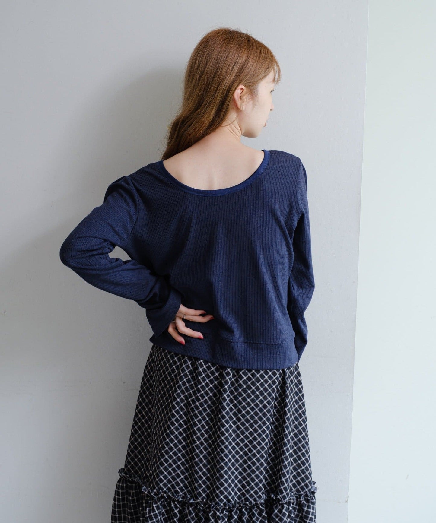 Kastane Henry rib top