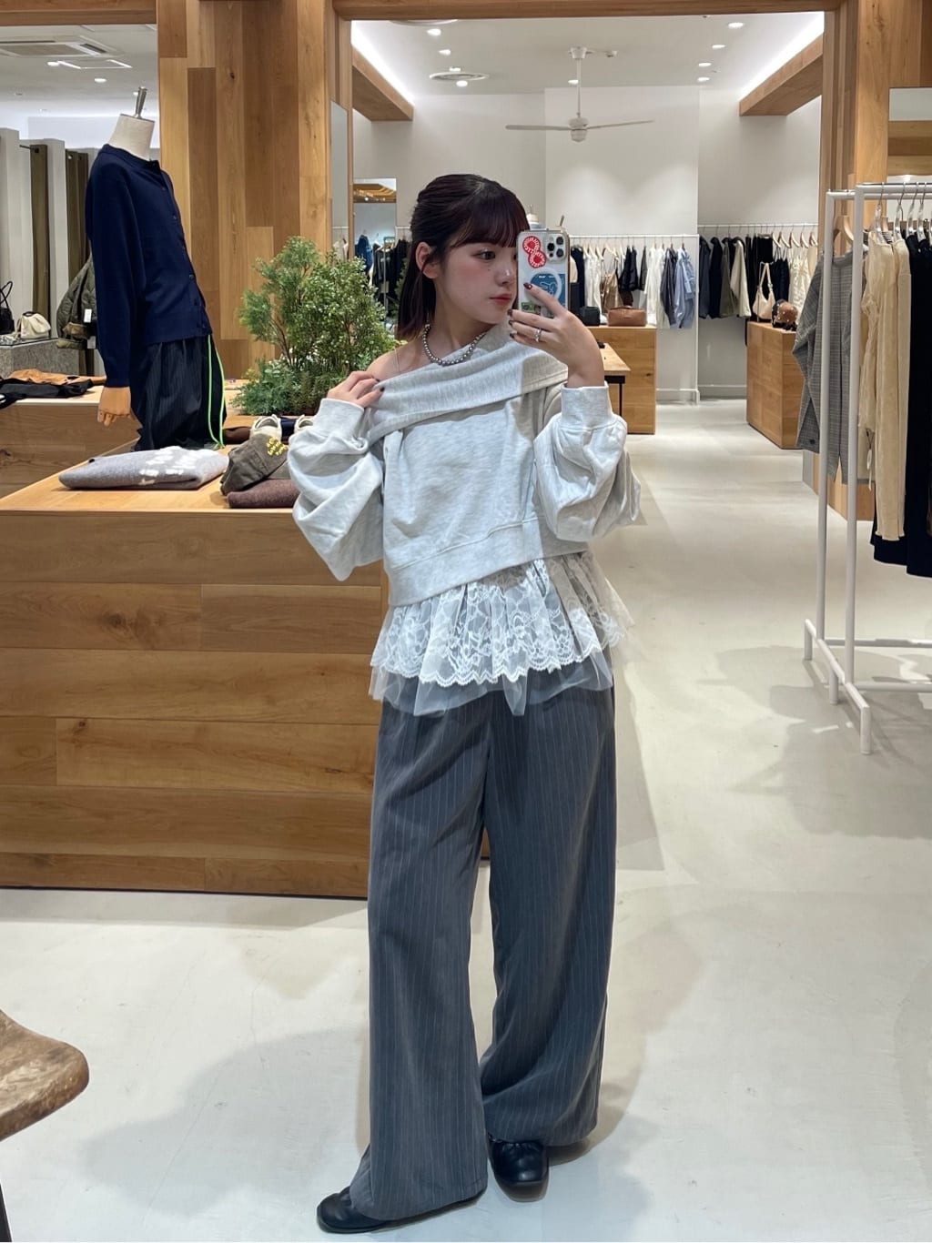 Kastane tulle wrap mini skirt