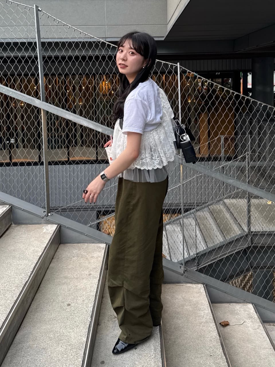 Kastane tulle wrap mini skirt