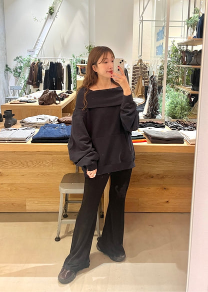 Kastane Ruffle邊喇叭褲