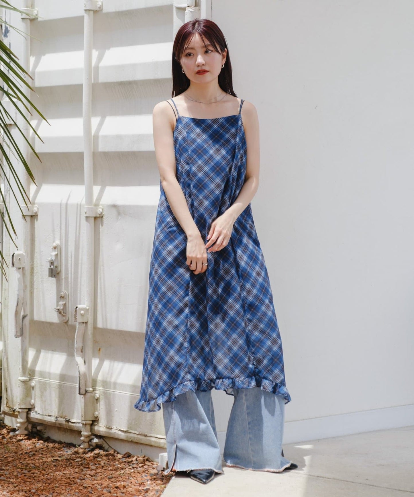 Kastane 透明格紋ops