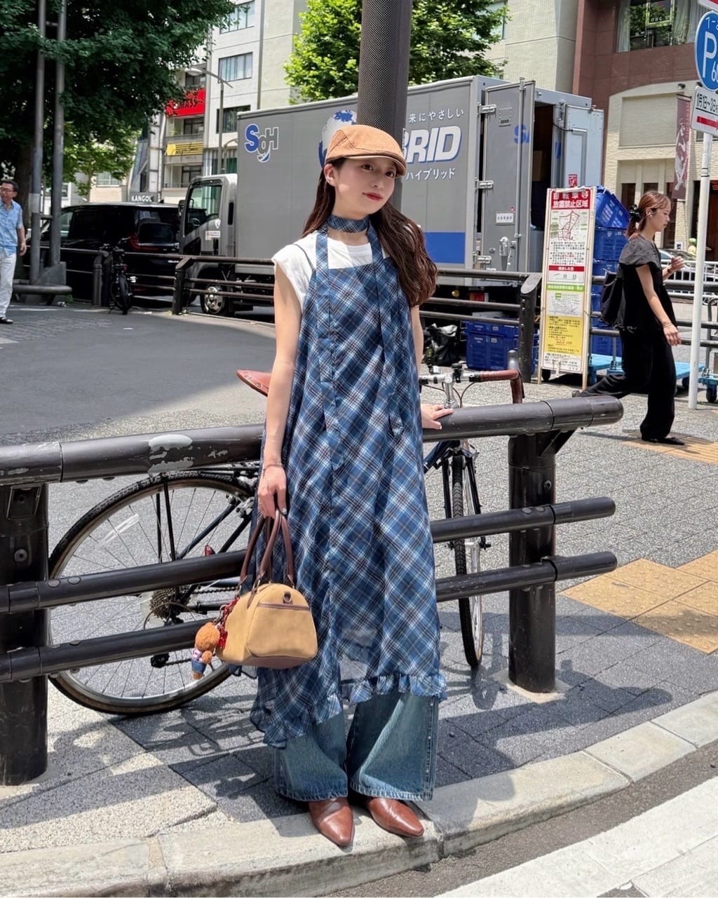 Kastane 透明格紋ops