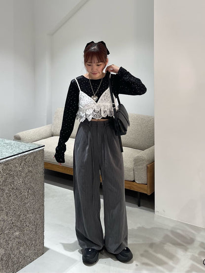 Kastane lace cami bustier