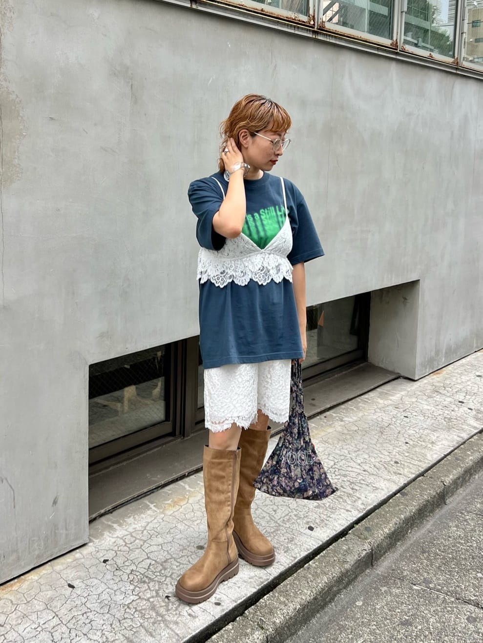 Kastane lace cami bustier