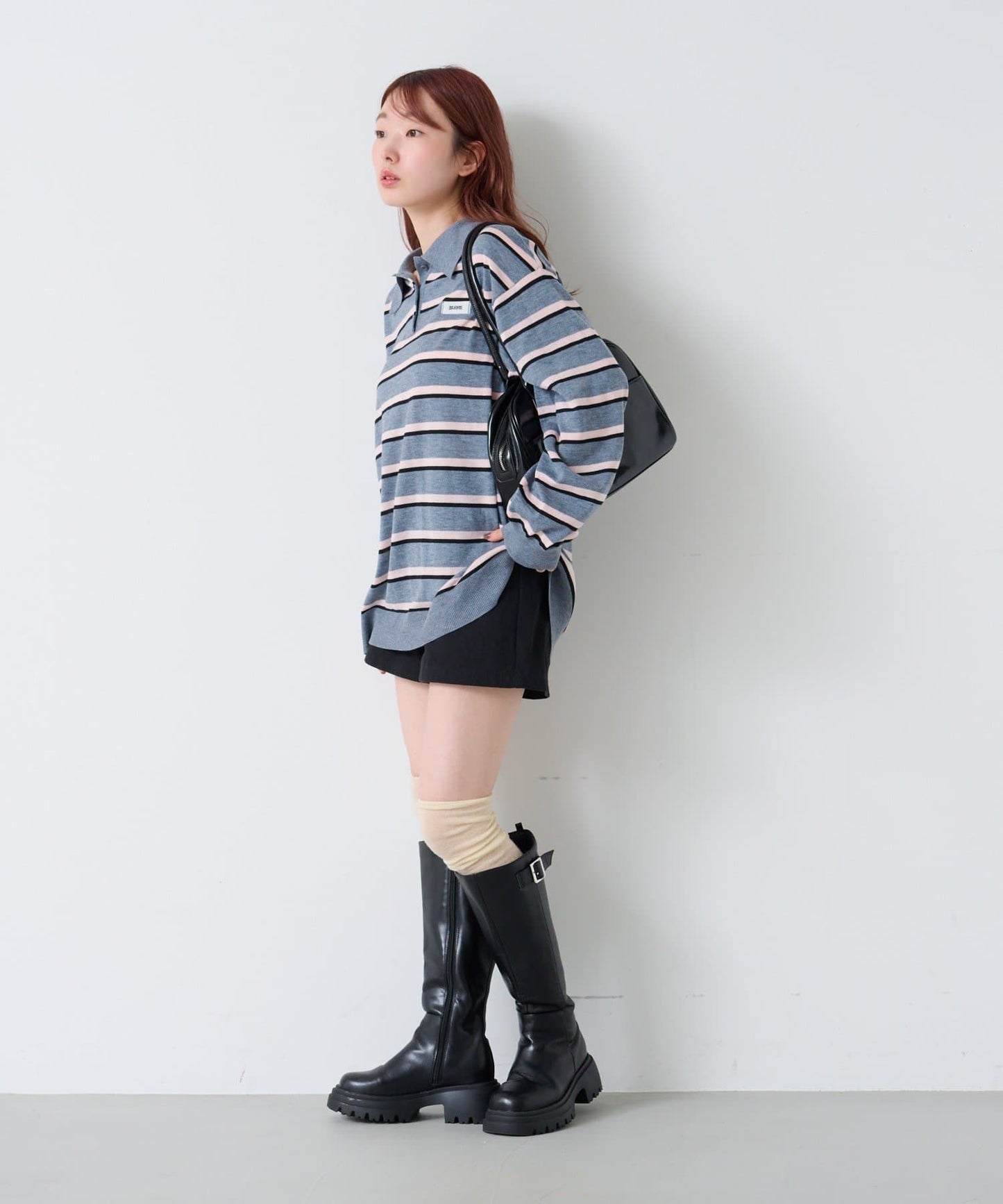 Kastane Border lager polo knit