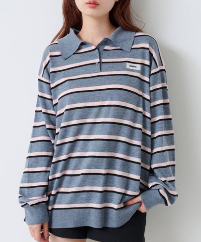 Kastane Border lager polo knit