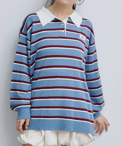 Kastane Border lager polo knit