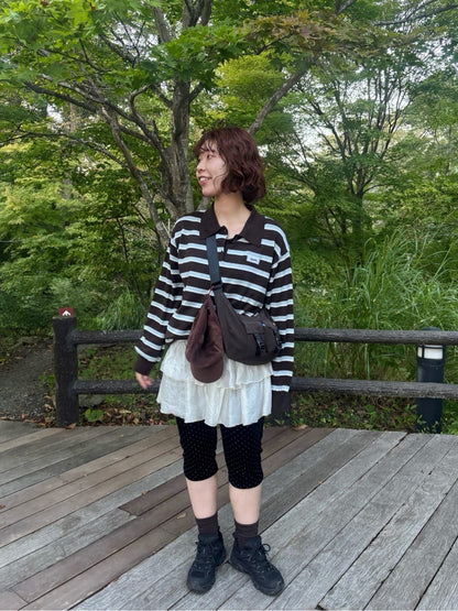 Kastane Border lager polo knit