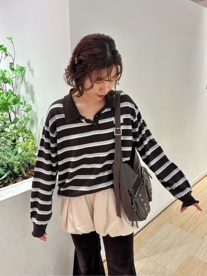 Kastane Border lager polo knit