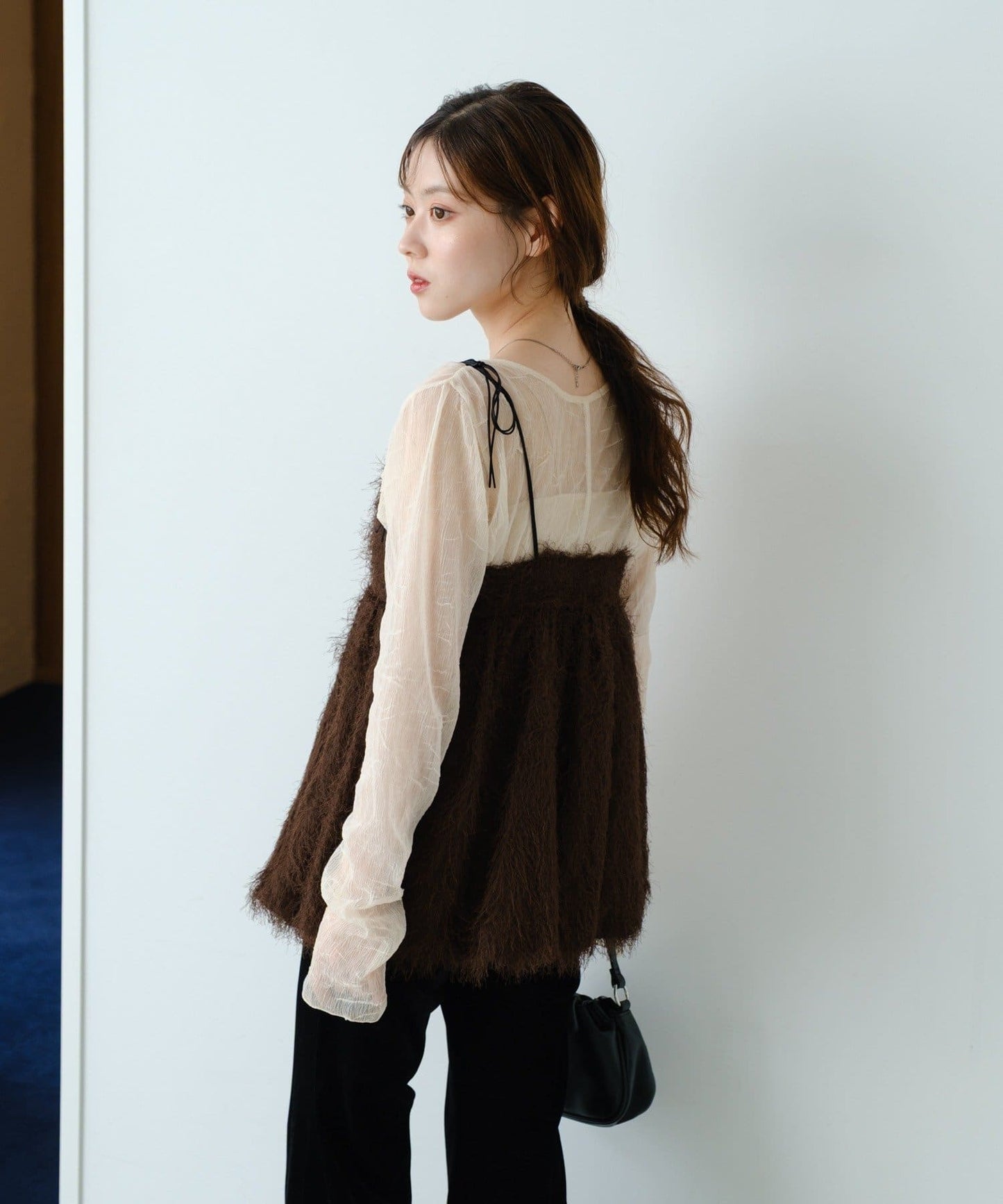 Kastane Balloon Shaggy Bustier