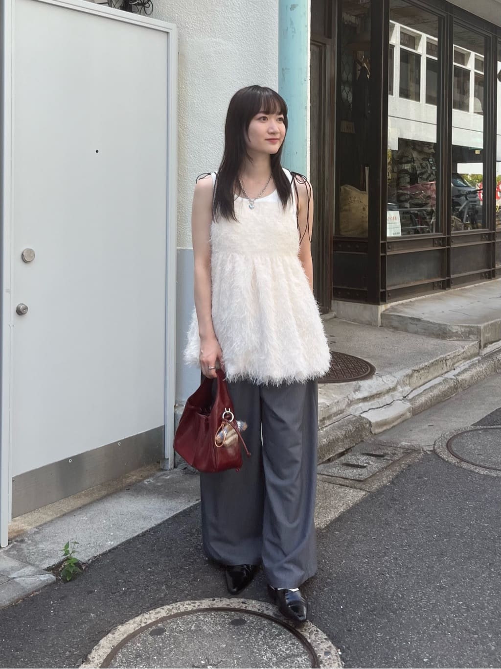 Kastane Balloon Shaggy Bustier