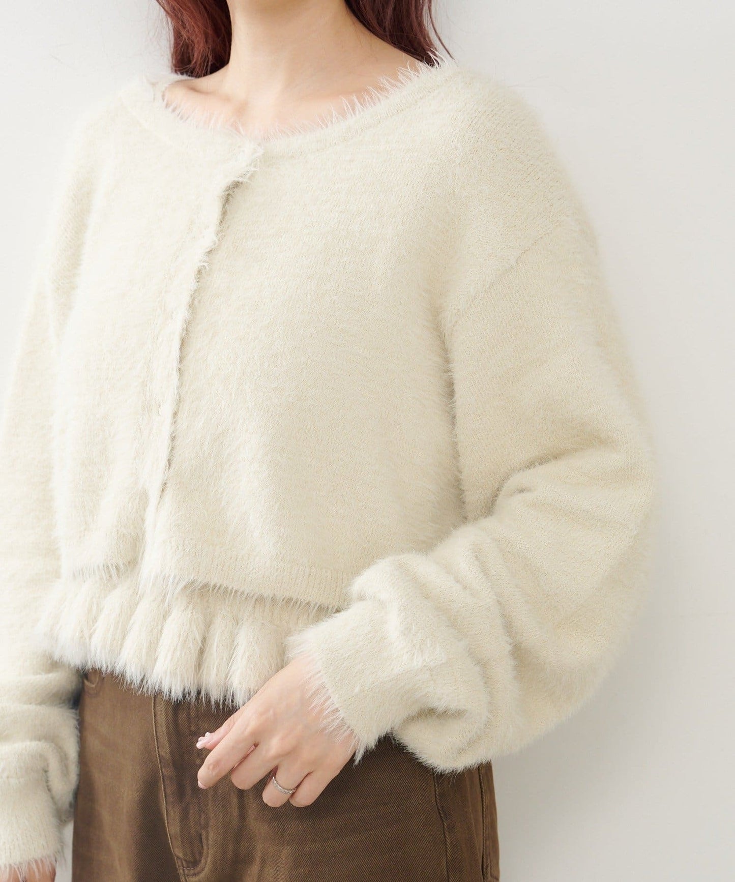 Kastane Feather knit ensemble SET