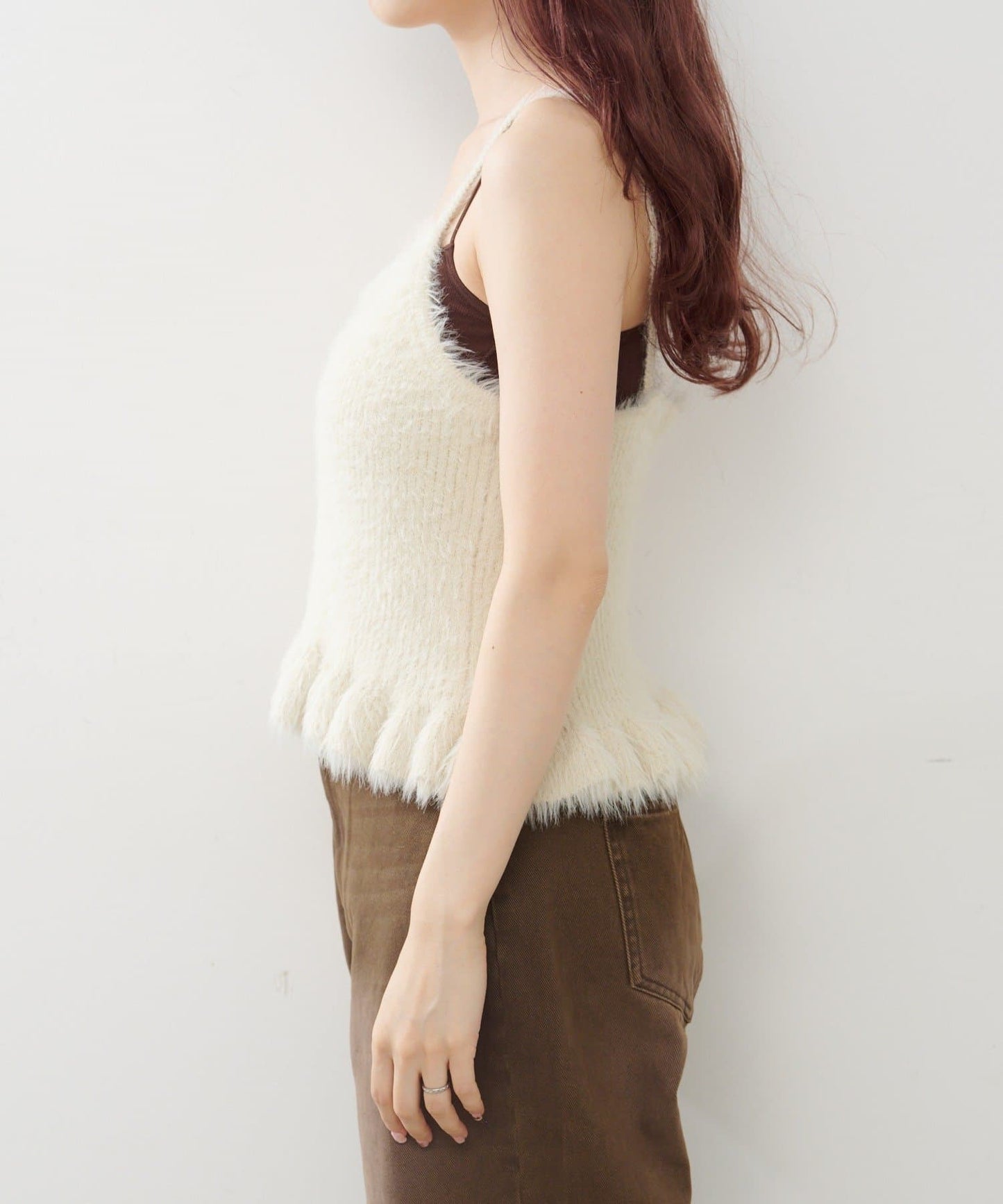 Kastane Feather knit ensemble SET