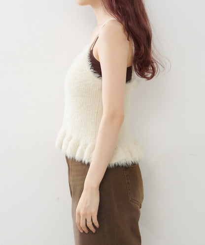 Kastane Feather knit ensemble SET