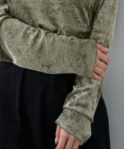 Kastane 窩釘絲絨TOP