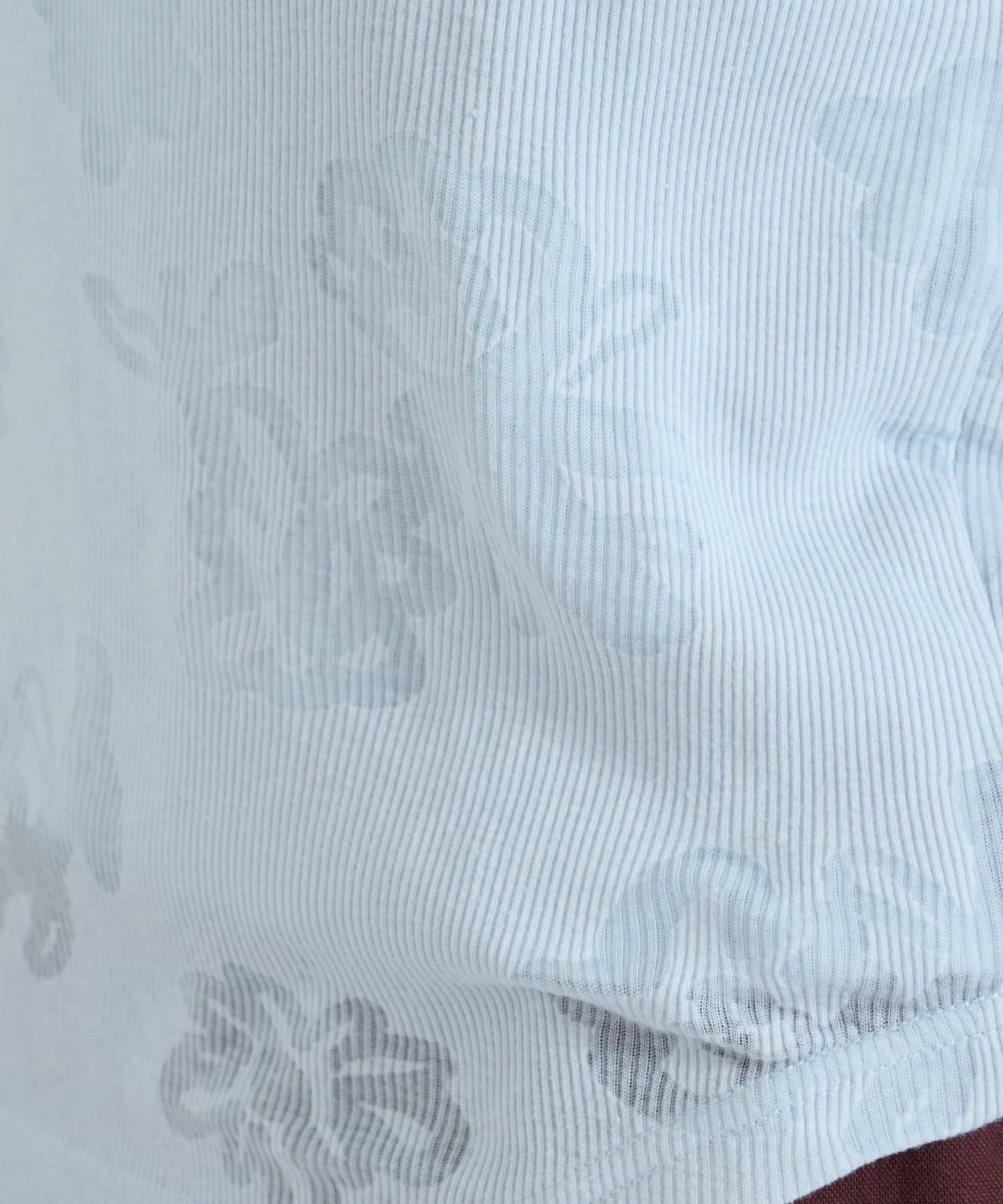 Kastane 暗花吊帶＋長䄂衫SET