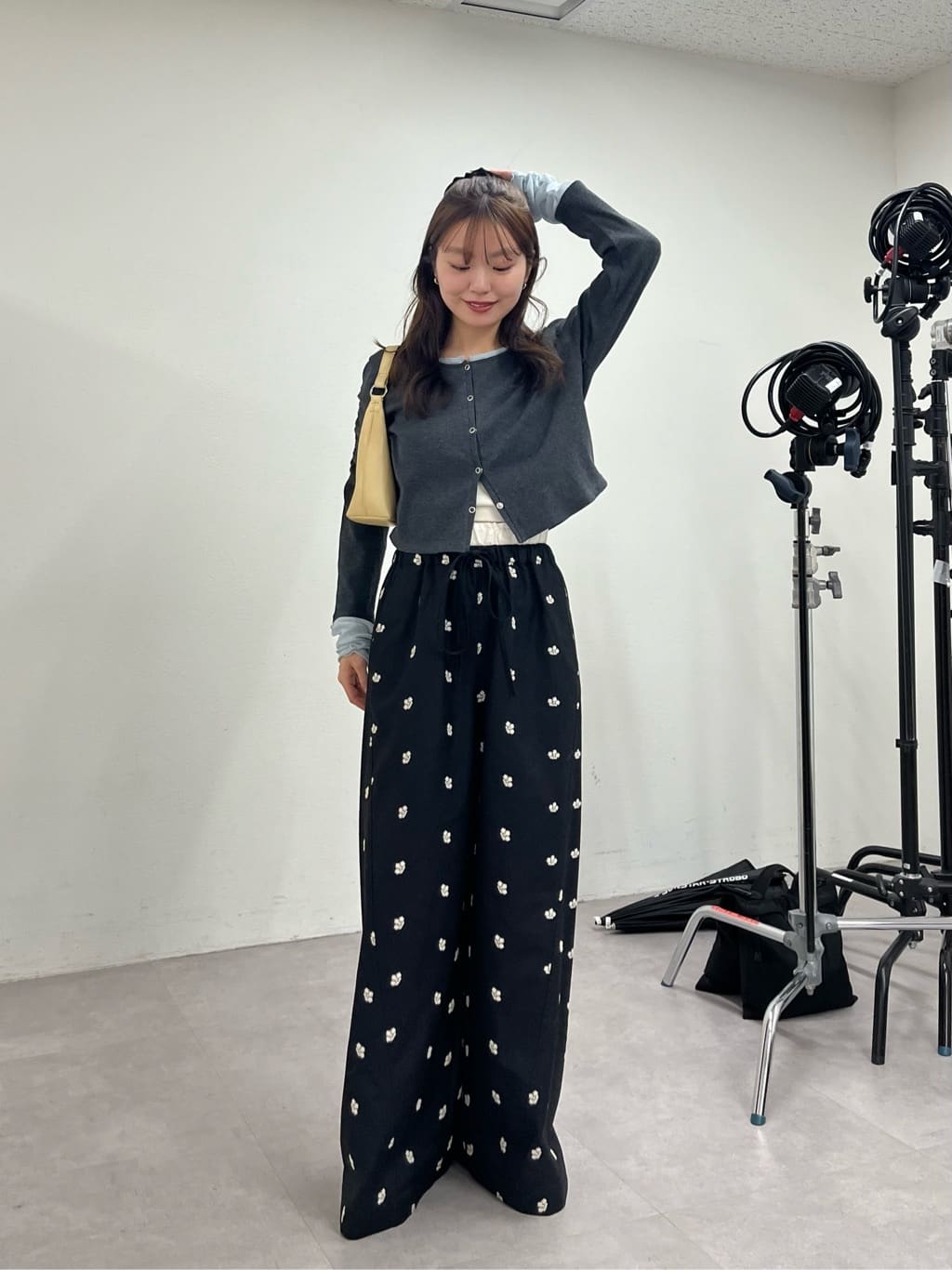 Kastane Sleeve tulle teleco cardigan