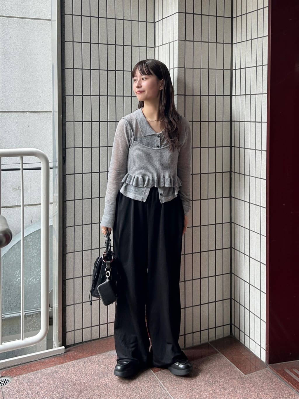 Kastane mohair 針織bustier SET