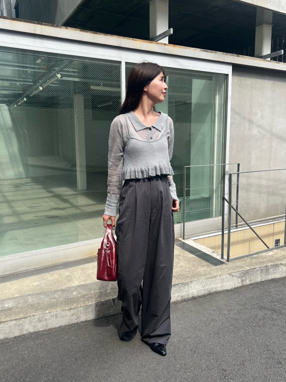 Kastane mohair 針織bustier SET