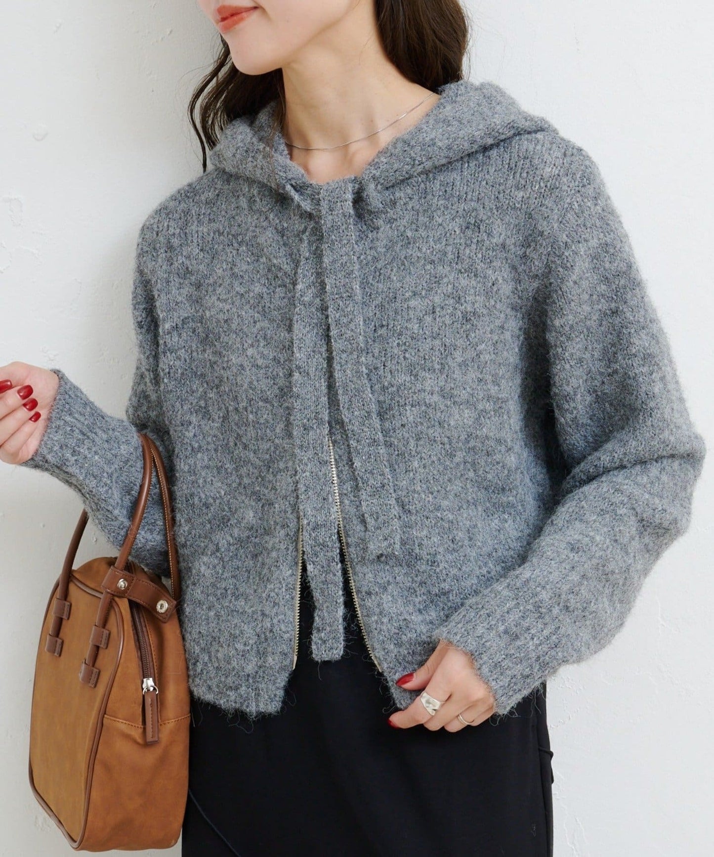 Kastane 圈圈針織連帽衫