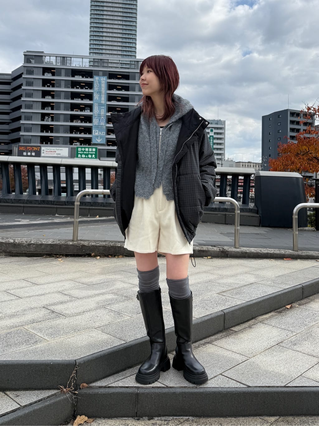 Kastane 圈圈針織連帽衫