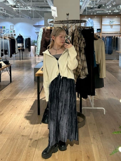 Kastane 圈圈針織連帽衫