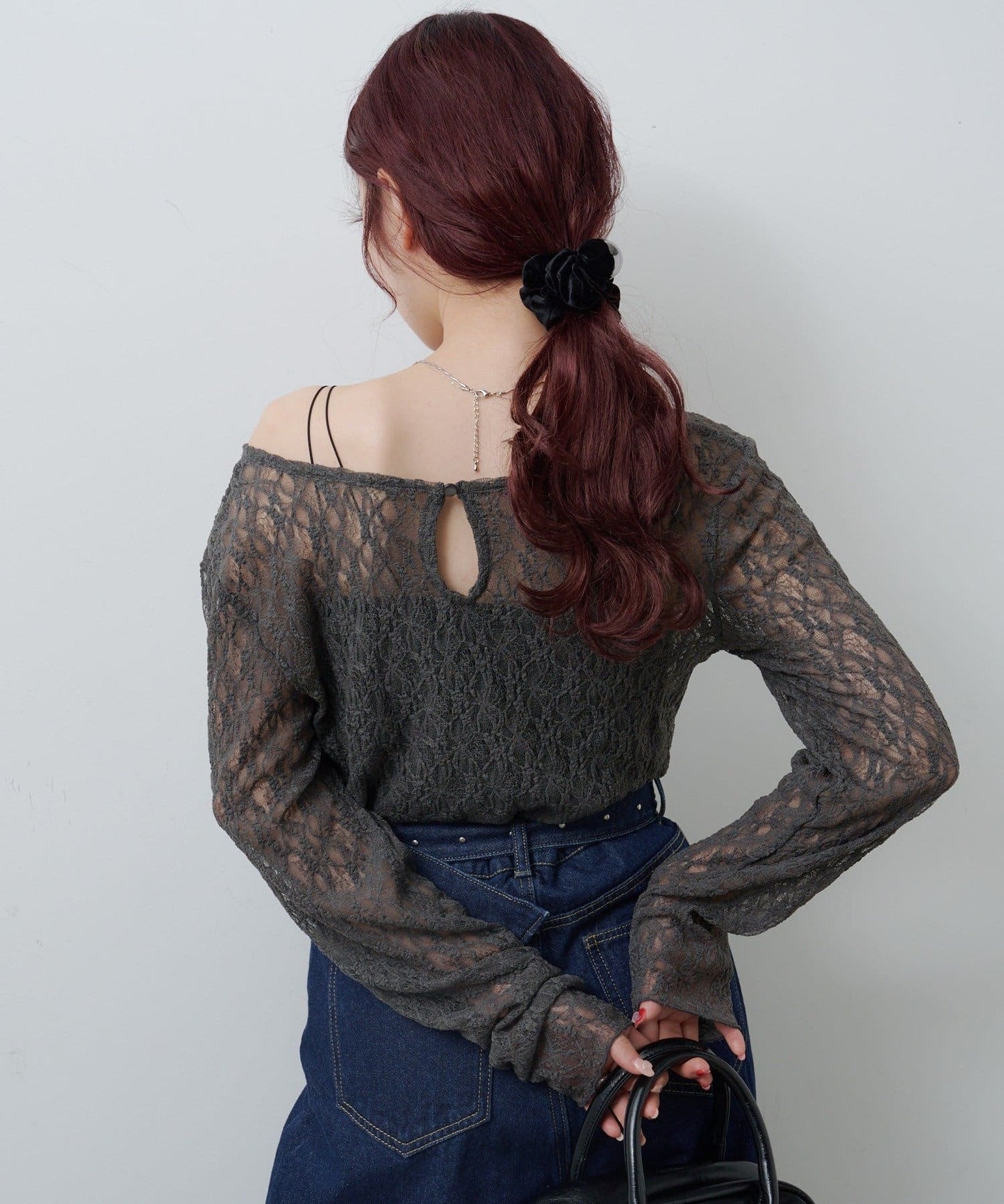 Kastane lace sheer tops