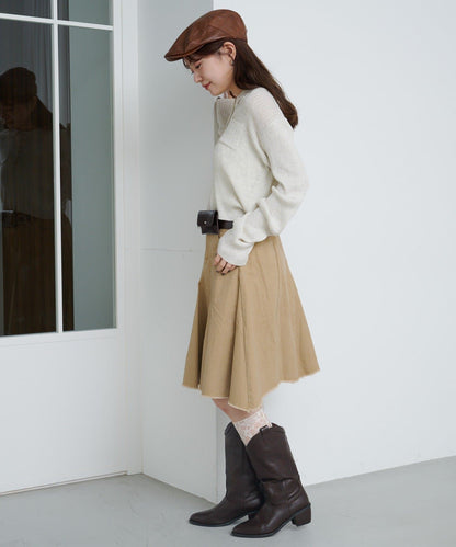 Kastane 不規則中長裙