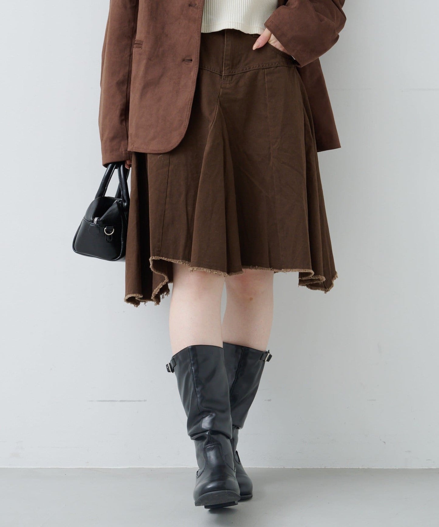 Kastane 不規則中長裙