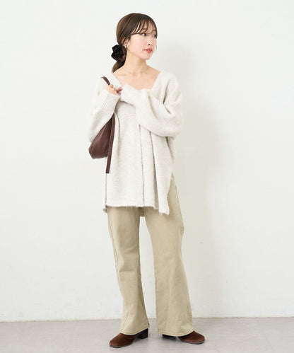 Kastane knit overcardigan