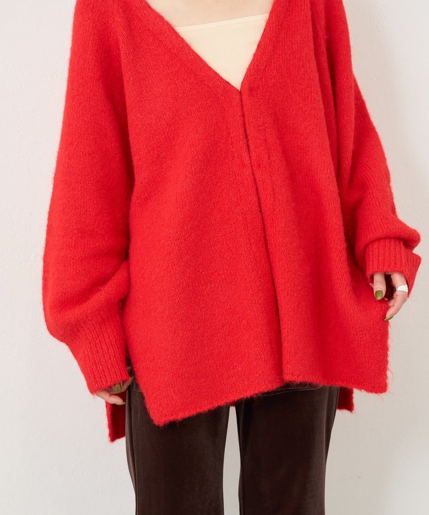 Kastane knit overcardigan