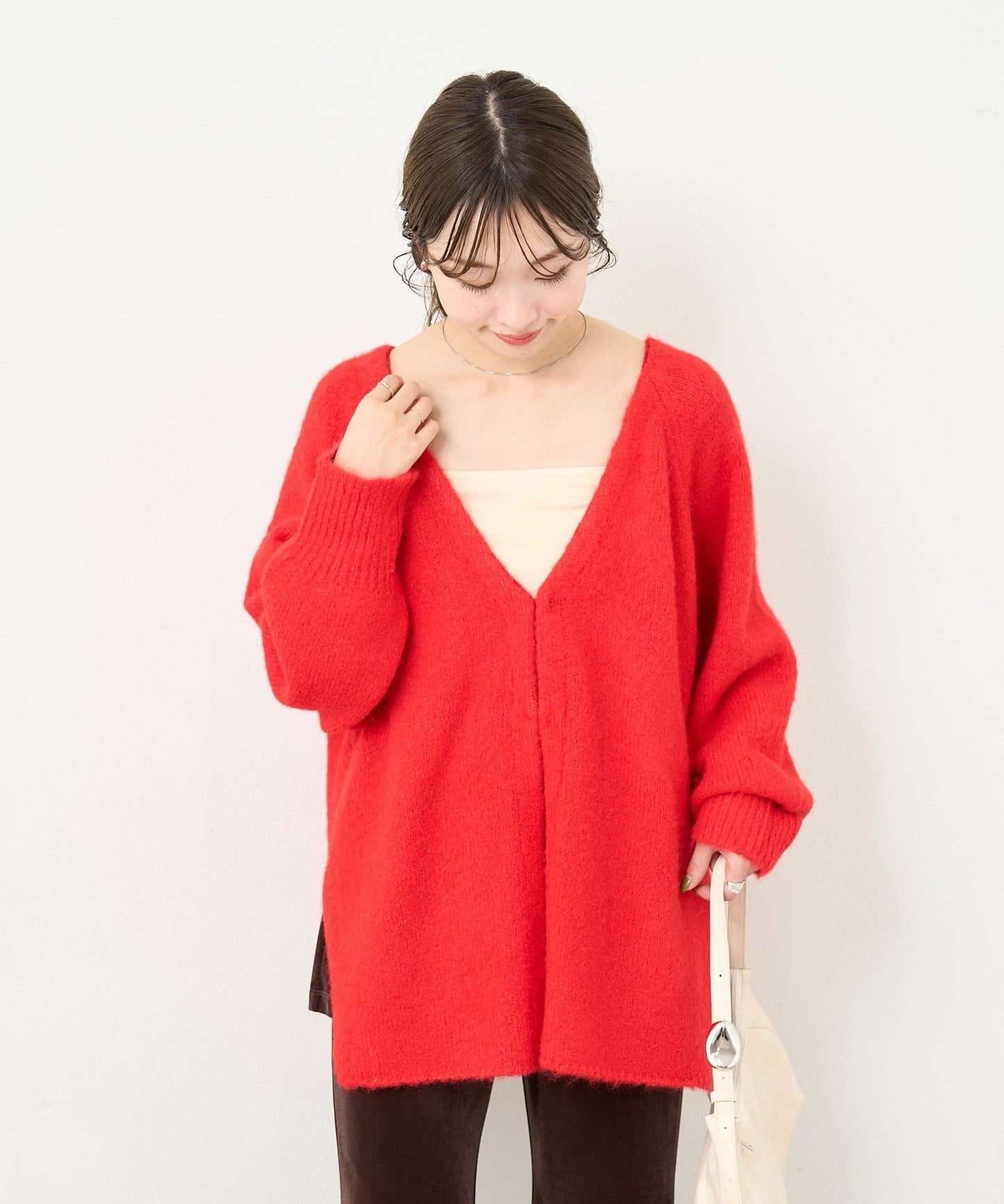 Kastane knit overcardigan