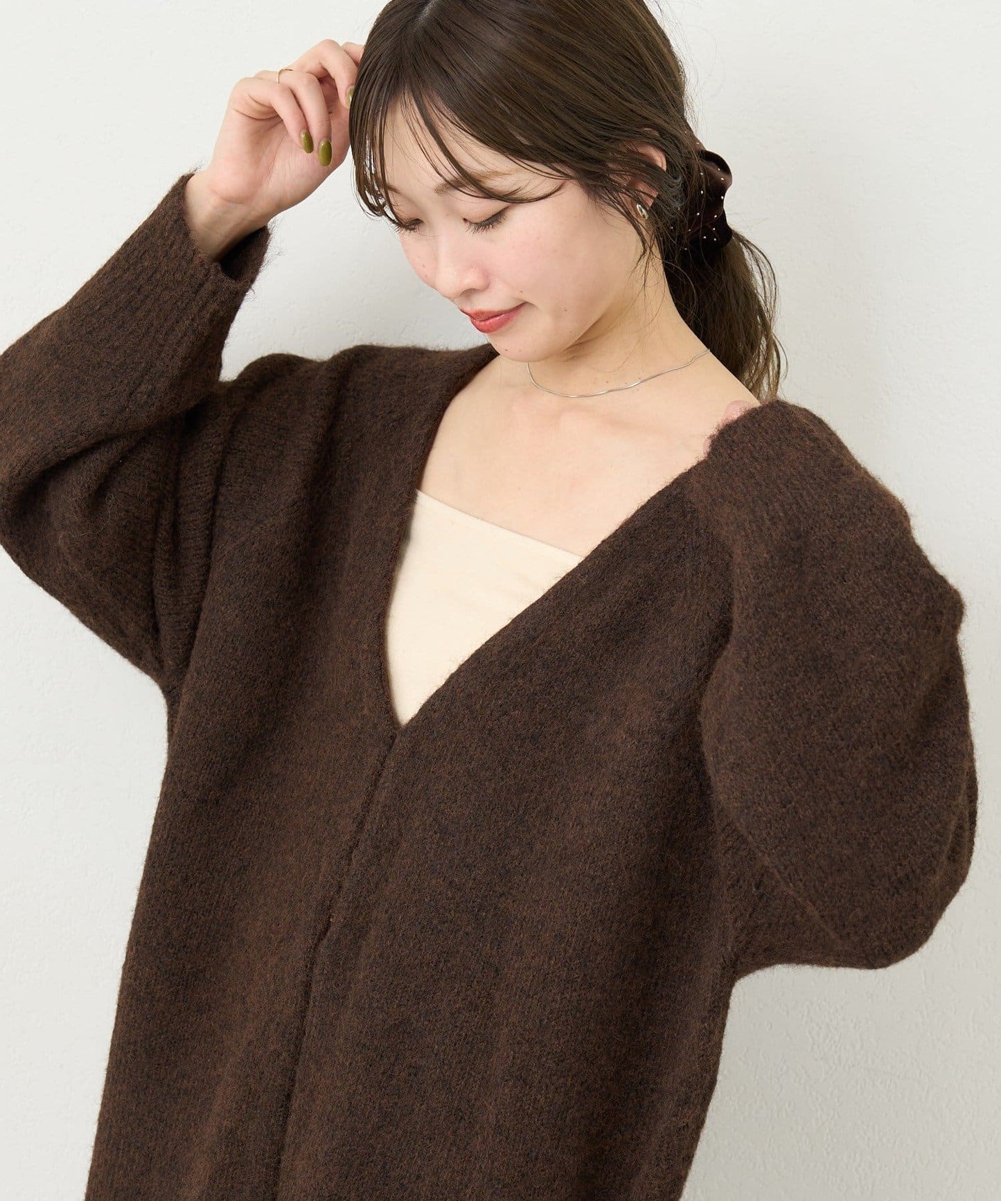 Kastane knit overcardigan