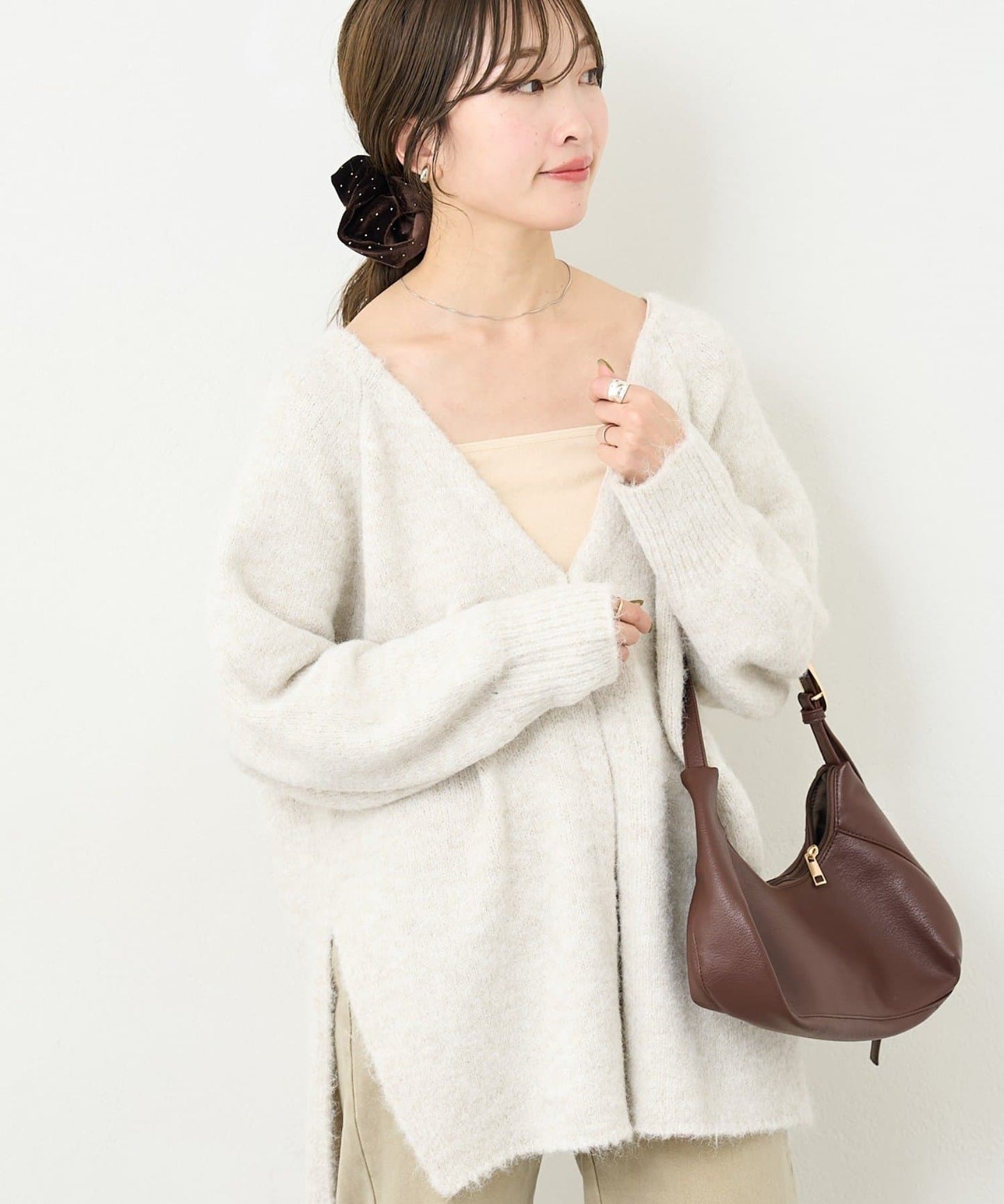 Kastane knit overcardigan