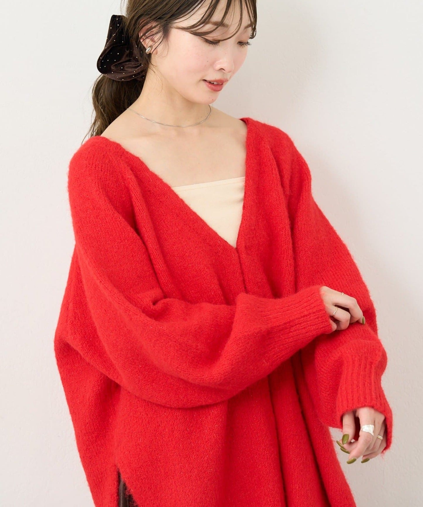 Kastane knit overcardigan