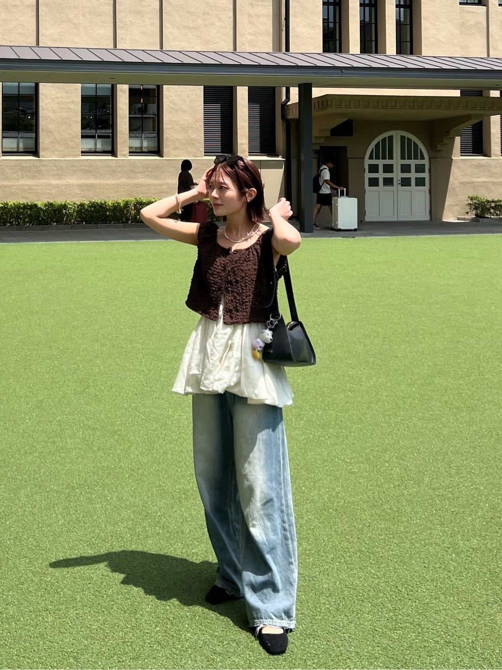 Mystic 方領短版背心