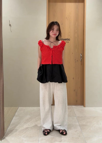 [現貨] Mystic 方領短版背心