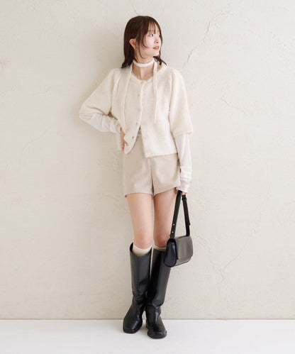 mystic 仿麂皮短褲