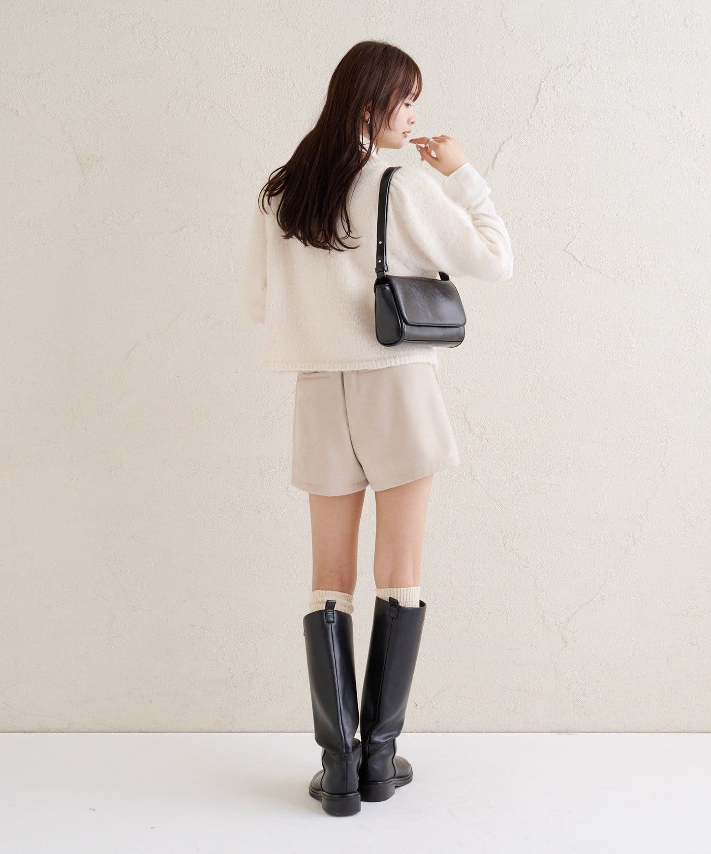 mystic 仿麂皮短褲