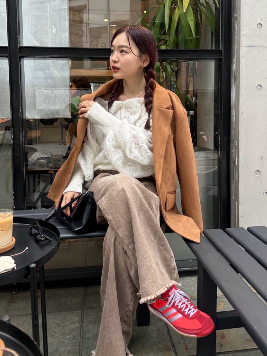 mystic Wave sheer whip knit