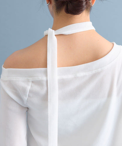 mystic one shoulder top