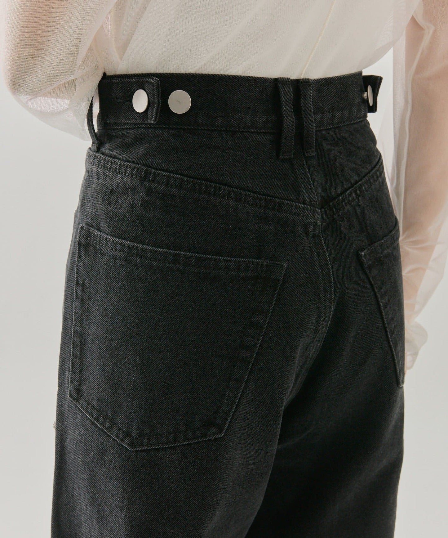 mystic Lace switching denim