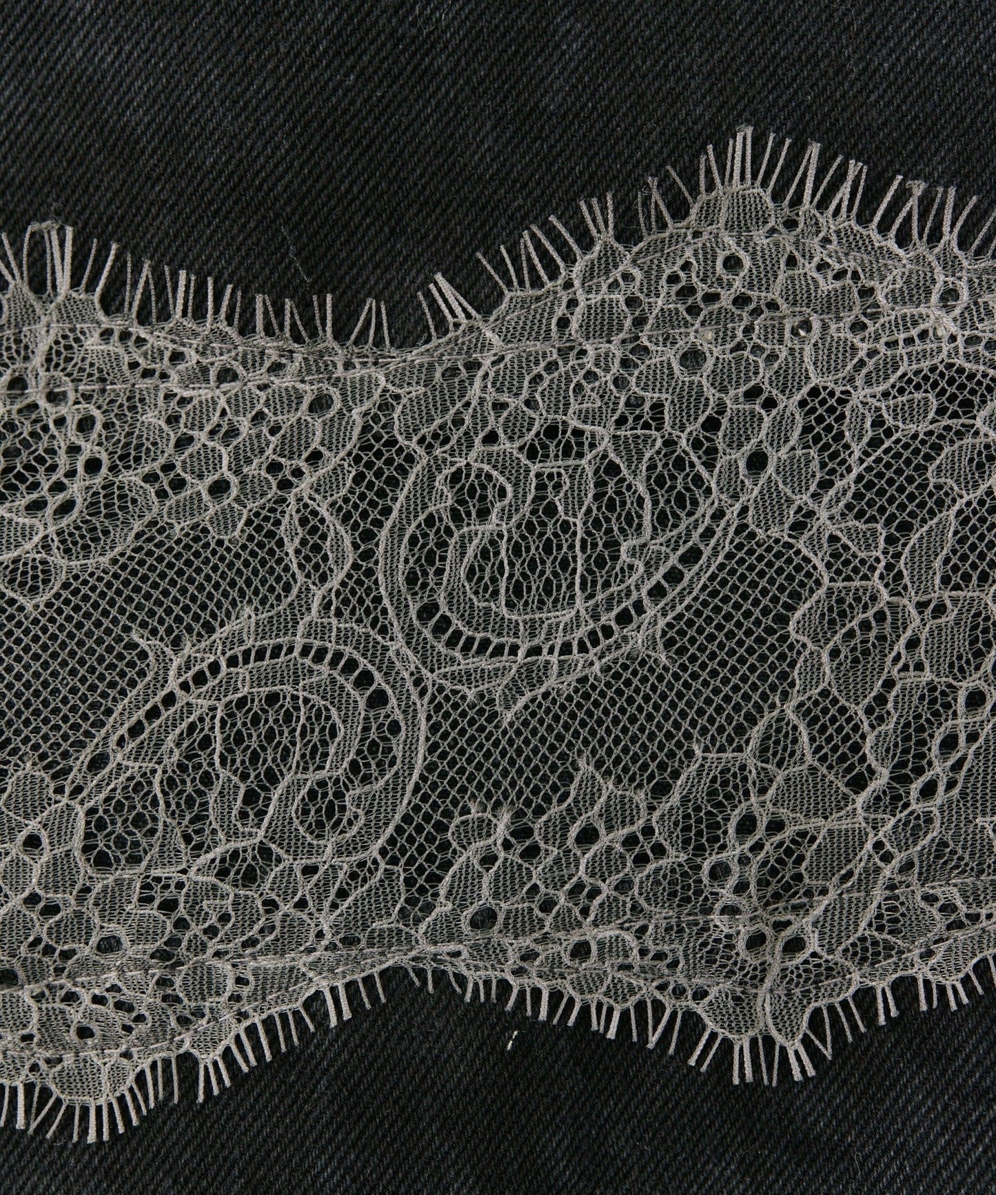 mystic Lace switching denim