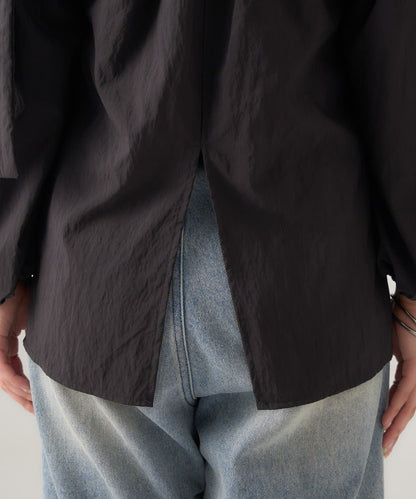 mystic 露肩緞帶襯衫