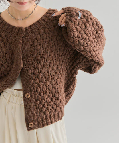mystic Pokopoko knit cardigan