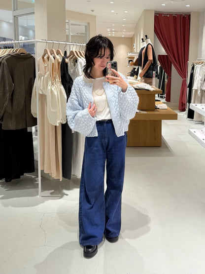 mystic Pokopoko knit cardigan