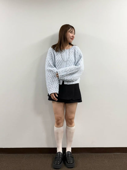 mystic Pokopoko knit cardigan