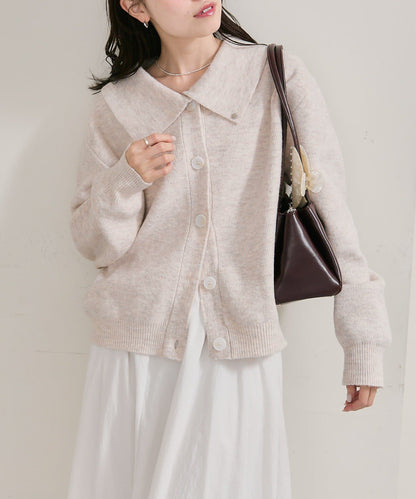 mystic 翻領針織Cardigan